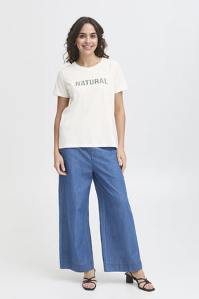 Fransa FRVIAS TEE 1,  Whisper White Mix