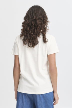 Fransa FRVIAS TEE 1,  Whisper White Mix