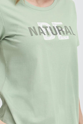Fransa FRVIAS TEE 1, Iceberg Green mix