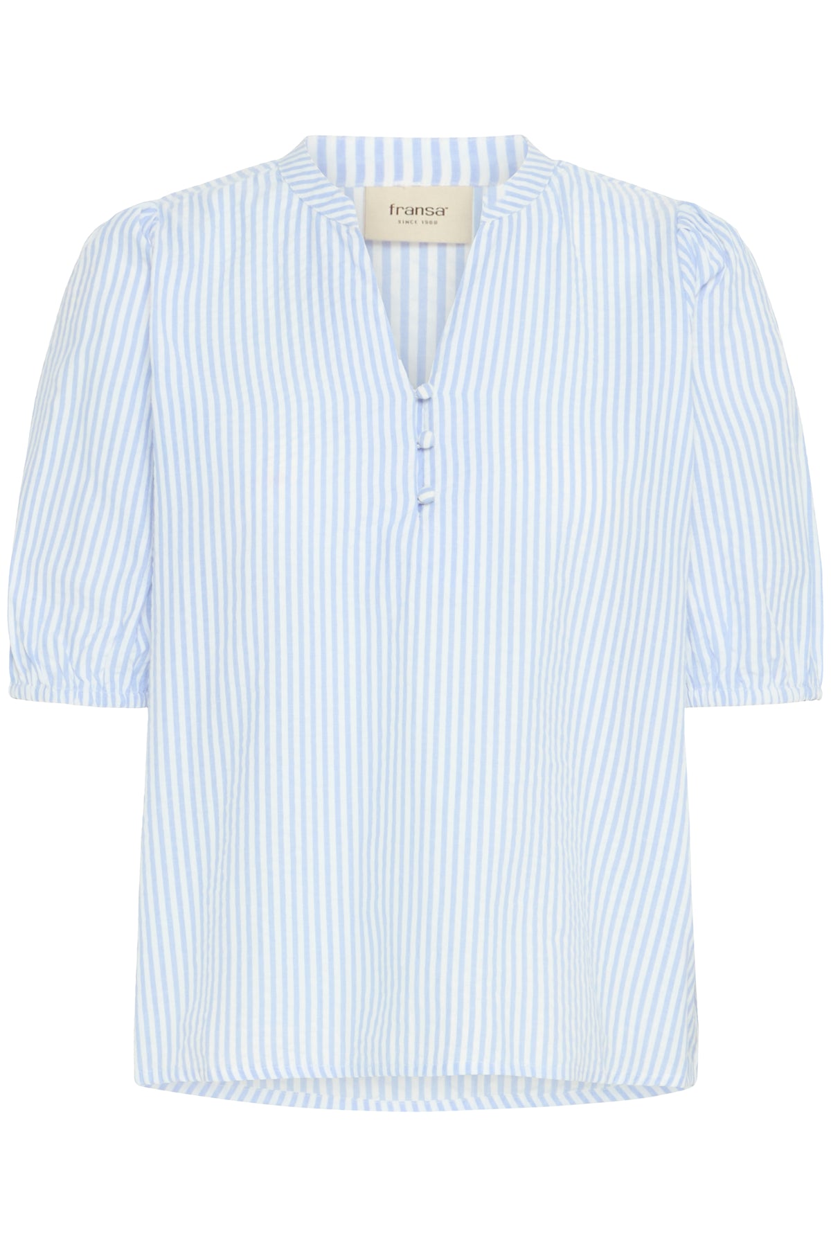 Fransa FrCayla Blouse 1, Cashmere Blue Stripes