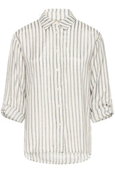 Fransa FRALYSSA SHIRT 1, Navy stripes art