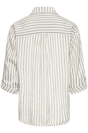 Fransa FRALYSSA SHIRT 1, Navy stripes art