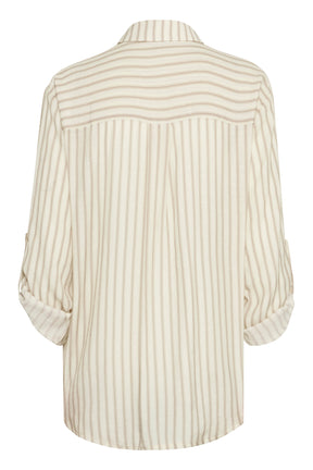Fransa FRALYSSA SHIRT 1, Silver Mink stripes