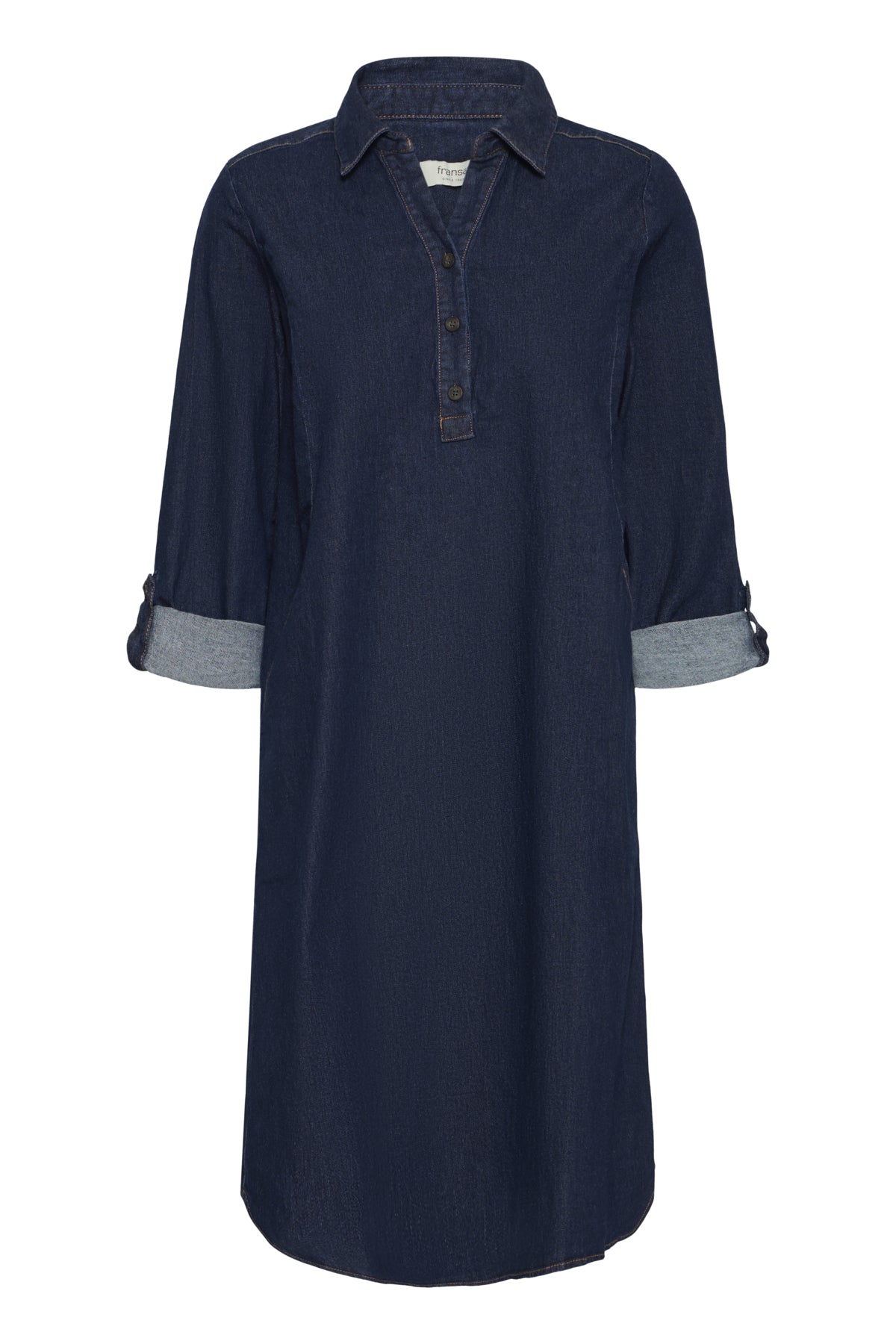 Fransa FRCHICAGO DRESS 5, RAW BLUE DENIM
