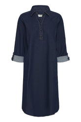 Fransa FRCHICAGO DRESS 5, RAW BLUE DENIM