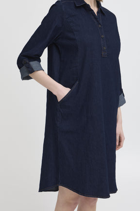 Fransa FRCHICAGO DRESS 5, RAW BLUE DENIM