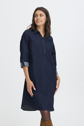 Fransa FRCHICAGO DRESS 5, RAW BLUE DENIM