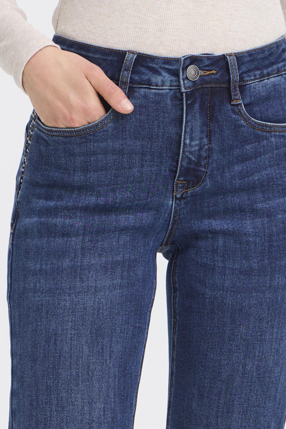 Fransa FRATLANTA PAM JEANS 2, DARK BLUE