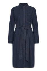 Fransa FRCHICAGO DRESS 4,  RAW BLUE DENIM