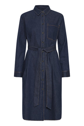 Fransa FRCHICAGO DRESS 4,  RAW BLUE DENIM