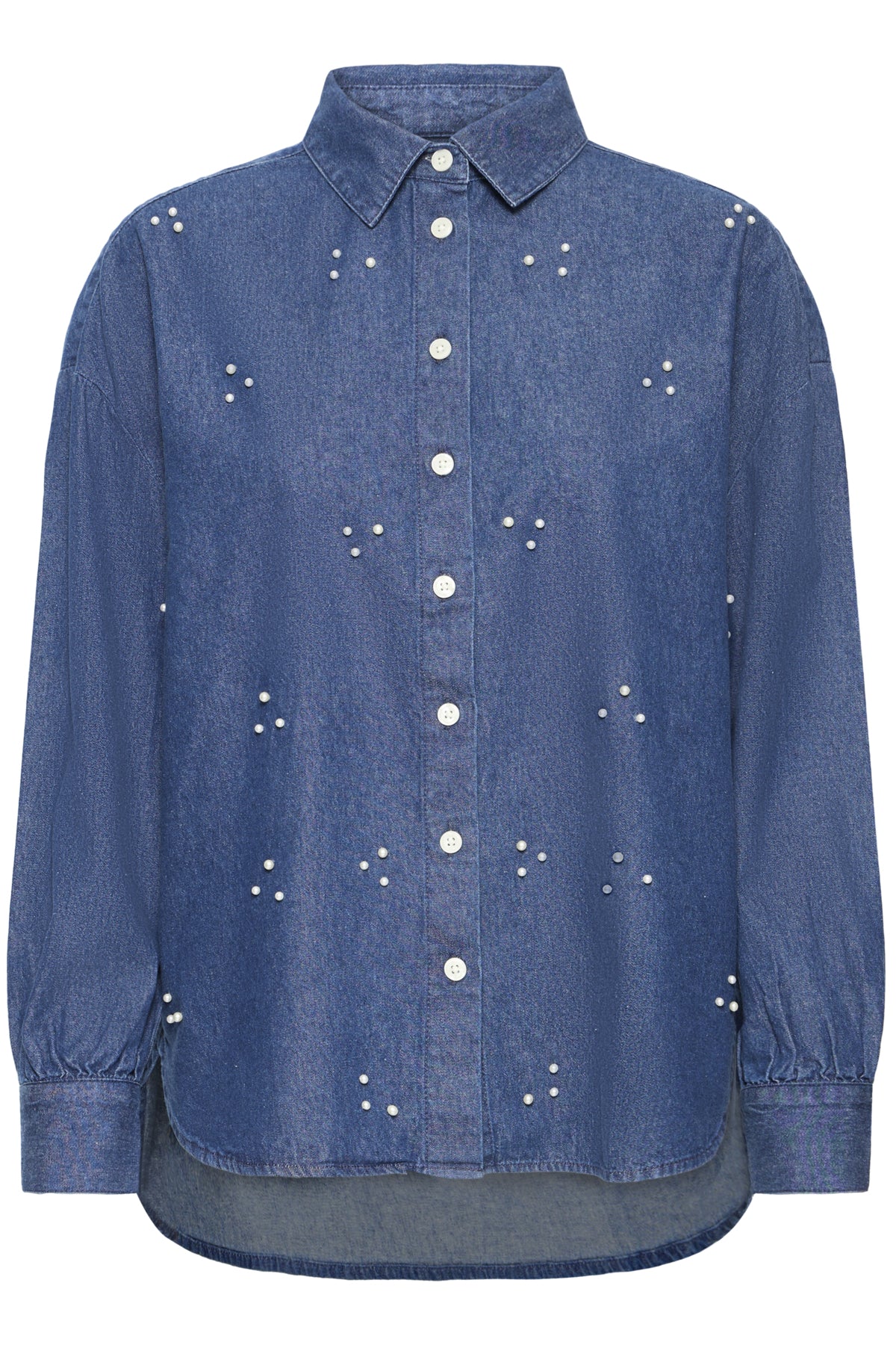 Fransa FRCALANTHA SHIRT 1, MID BLUE DENIM