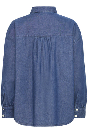 Fransa FRCALANTHA SHIRT 1, MID BLUE DENIM