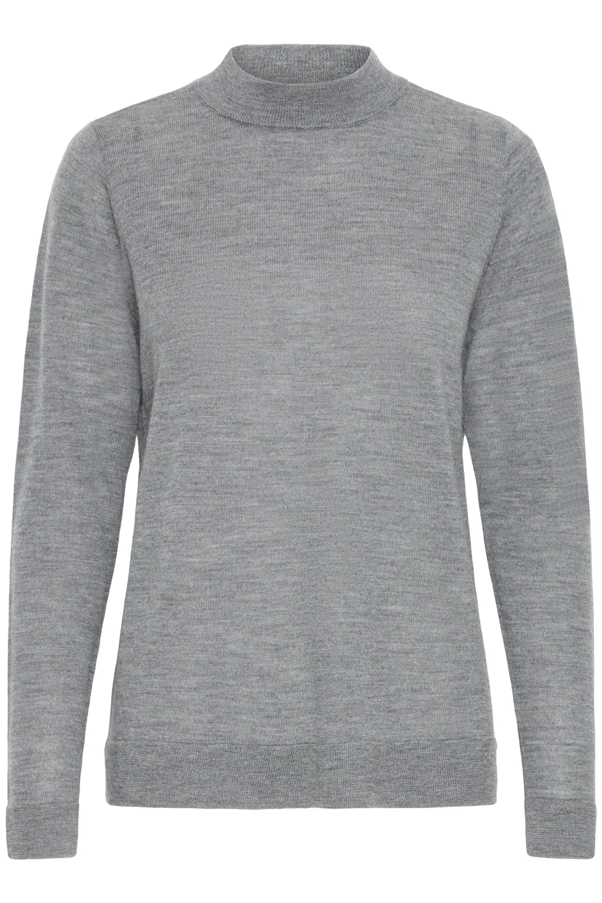 Fransa FRWOOLINA PULLOVER 2, Gray Pinstripe Melange