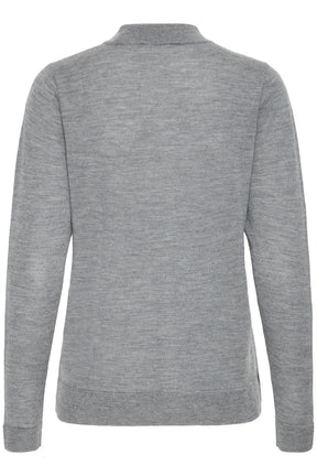Fransa FRWOOLINA PULLOVER 2, Gray Pinstripe Melange