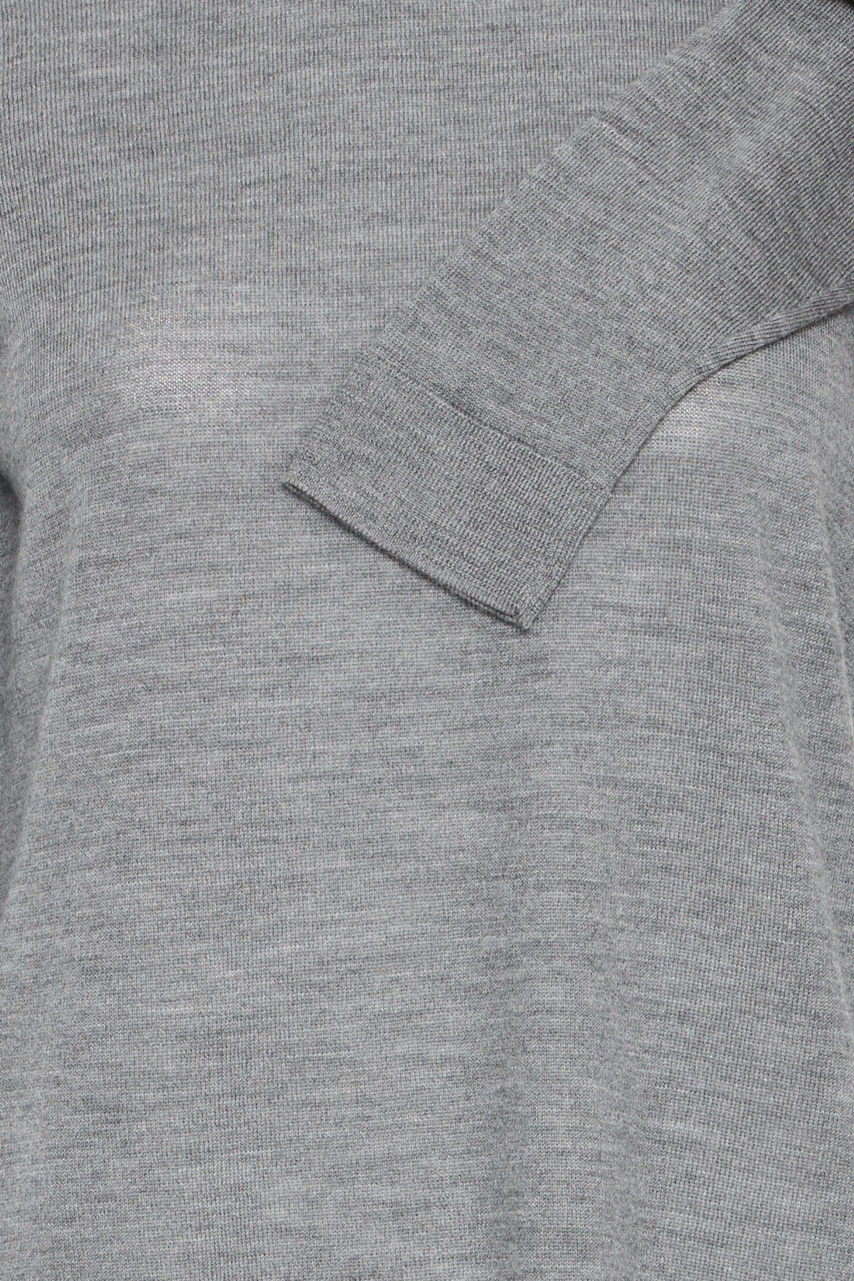 Fransa FRWOOLINA PULLOVER 2, Gray Pinstripe Melange