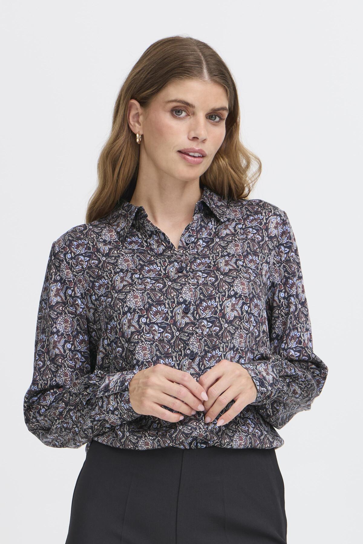 Fransa FRGLADIS SHIRT 2, NIGHT NON PAISLEY