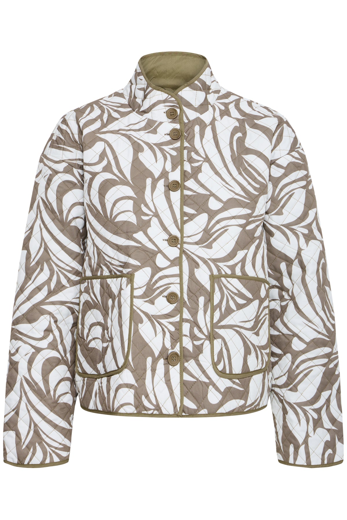 Fransa FRCLAUDINE JACKET 1, FLORAL REV