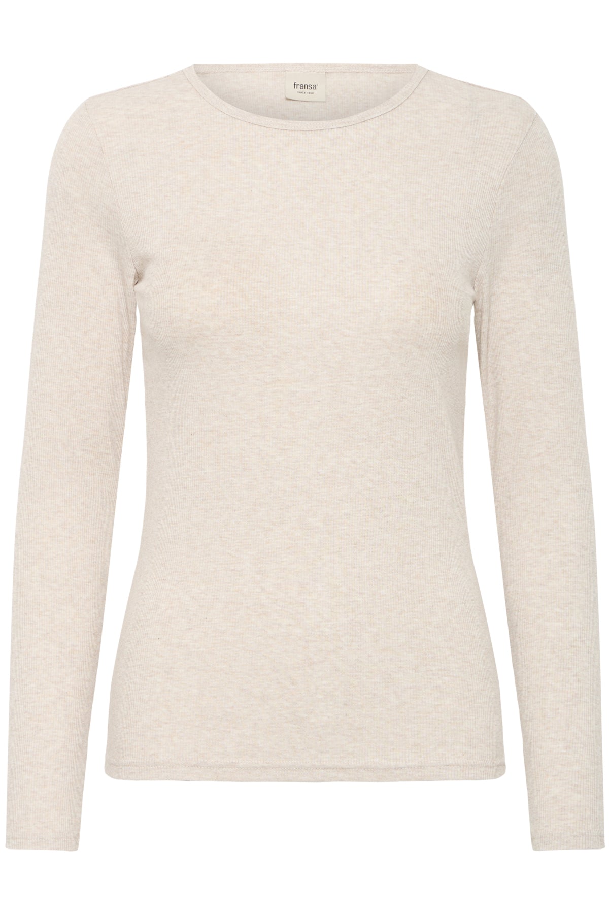 Fransa FRHOZANA TEE 1, MOON ROCK MELANGE
