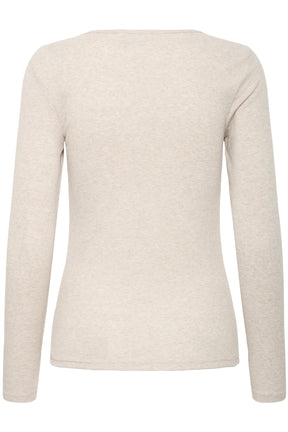 Fransa FRHOZANA TEE 1, MOON ROCK MELANGE
