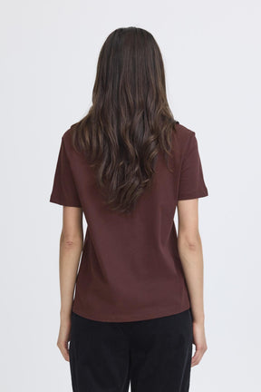 Fransa FRARIELLA TEE 1, FUDGE PUFF