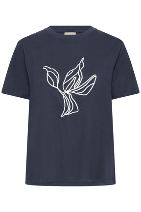 Fransa FRARIELLA TEE 1, NIGHT PUFF