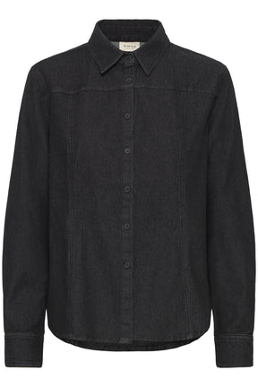 Fransa FRCHI SHIRT 1, BLACK DENIM