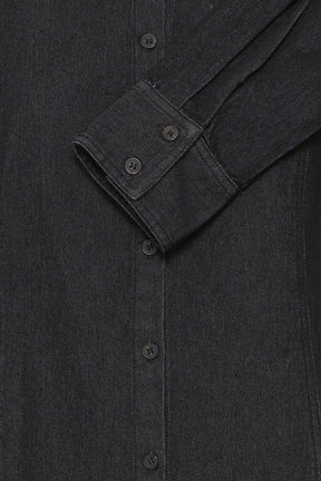 Fransa FRCHI SHIRT 1, BLACK DENIM