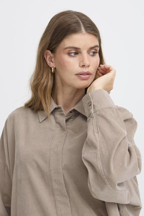Fransa FRCORY SHIRT 3, MOON ROCK