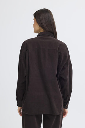 Fransa FRCORY SHIRT 3, CHOCOLATE TORTE