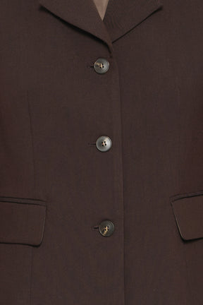 Fransa FRABIGAIL BLAZER 2, Fudge Melange