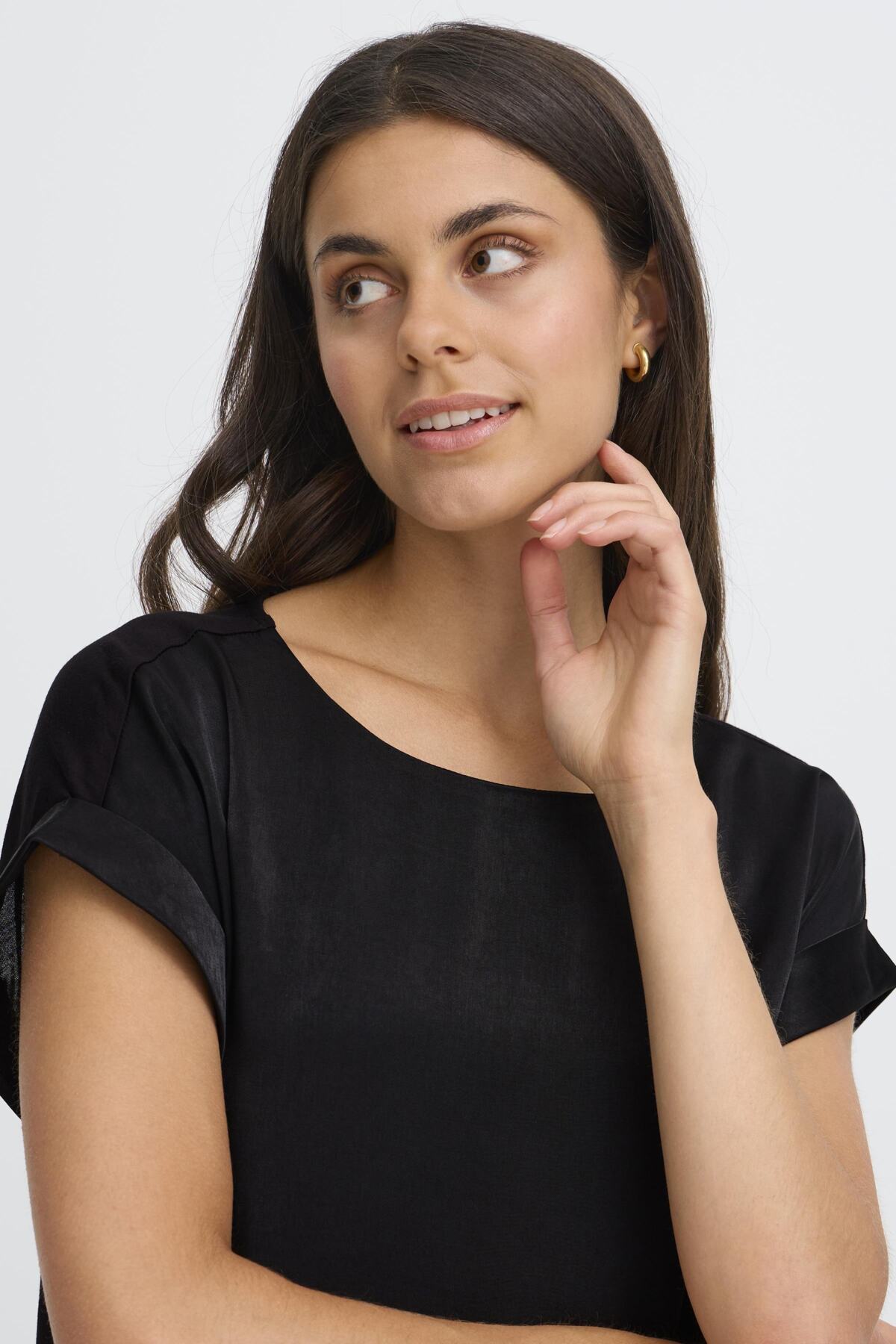 Fransa FRSHINA BLOUSE 2, Meteorite