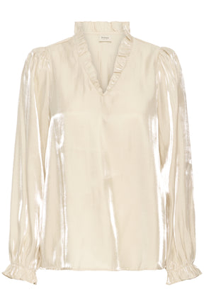 Fransa FRYOLANDA BLOUSE 3, Oyster Gray