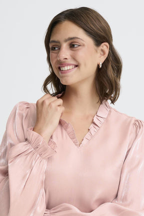 Fransa FRYOLANDA BLOUSE 3, Pale Mauve