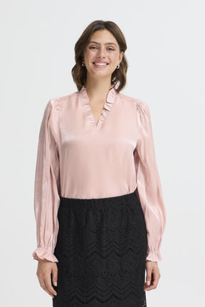 Fransa FRYOLANDA BLOUSE 3, Pale Mauve