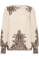 Fransa FRADARA BLOUSE 3, PUMICESTON PAISLEY