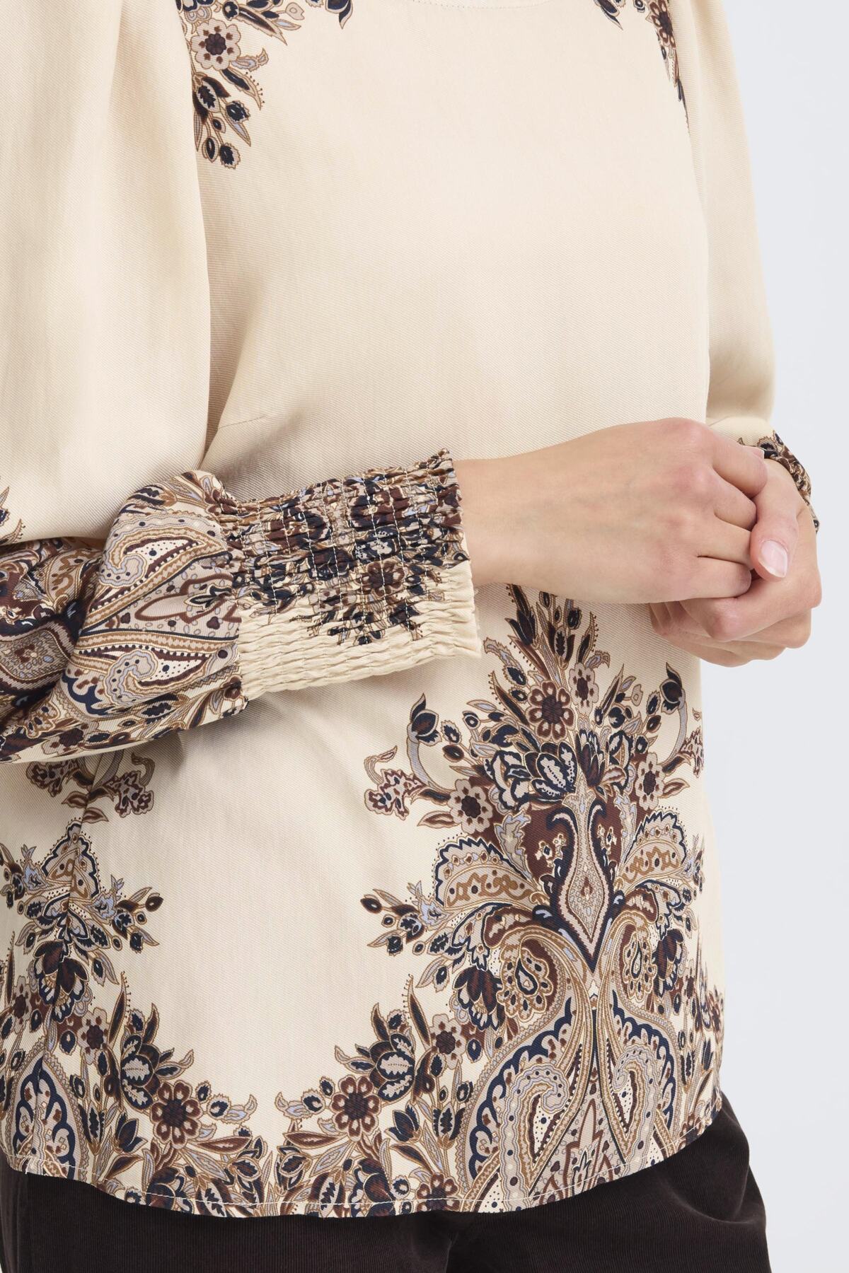 Fransa FRADARA BLOUSE 3, PUMICESTON PAISLEY