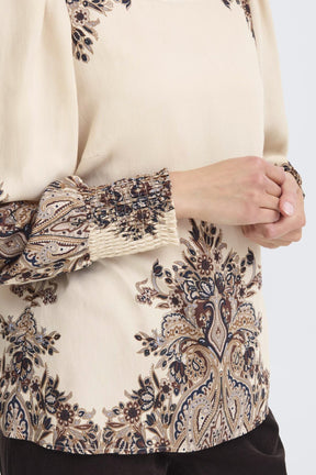 Fransa FRADARA BLOUSE 3, PUMICESTON PAISLEY