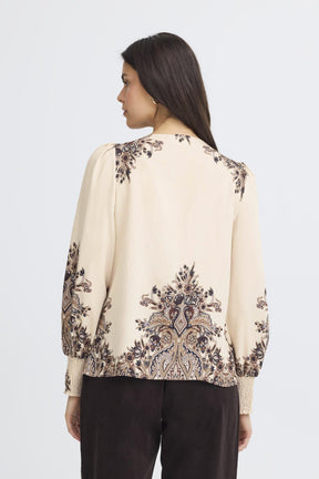 Fransa FRADARA BLOUSE 3, PUMICESTON PAISLEY