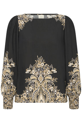 Fransa FRADARA BLOUSE 3, BLACK PAISLEY