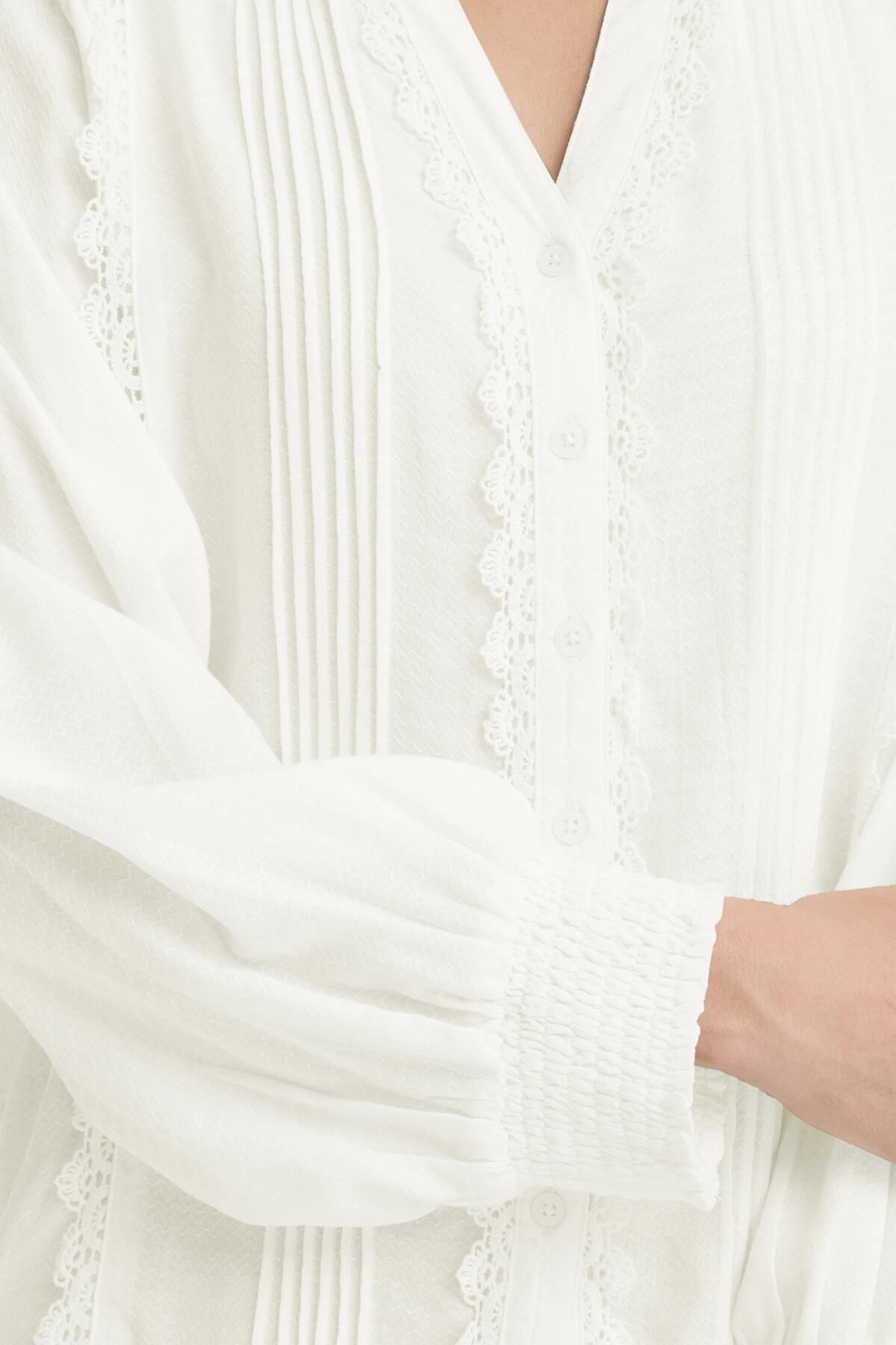 Fransa FRHIDA SHIRT 1, Blanc de Blanc