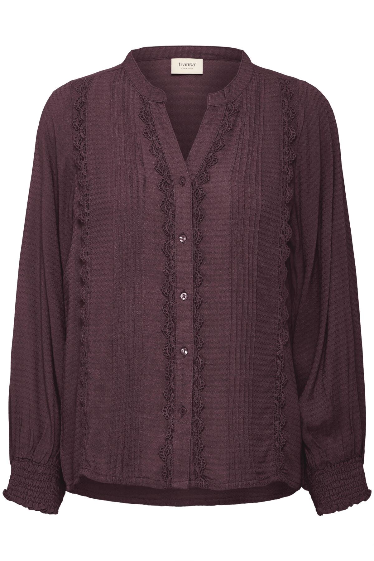 Fransa FRHIDA SHIRT 1, Fudge