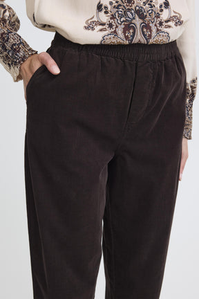 Fransa FRCORY PANTS 2, CHOCOLATE TORTE