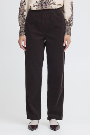 Fransa FRCORY PANTS 2, CHOCOLATE TORTE