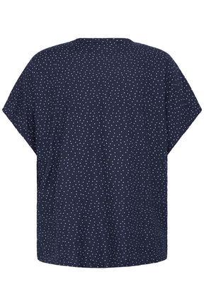 Fransa FRLAYA BLOUSE 1, Dot dots navy blazer