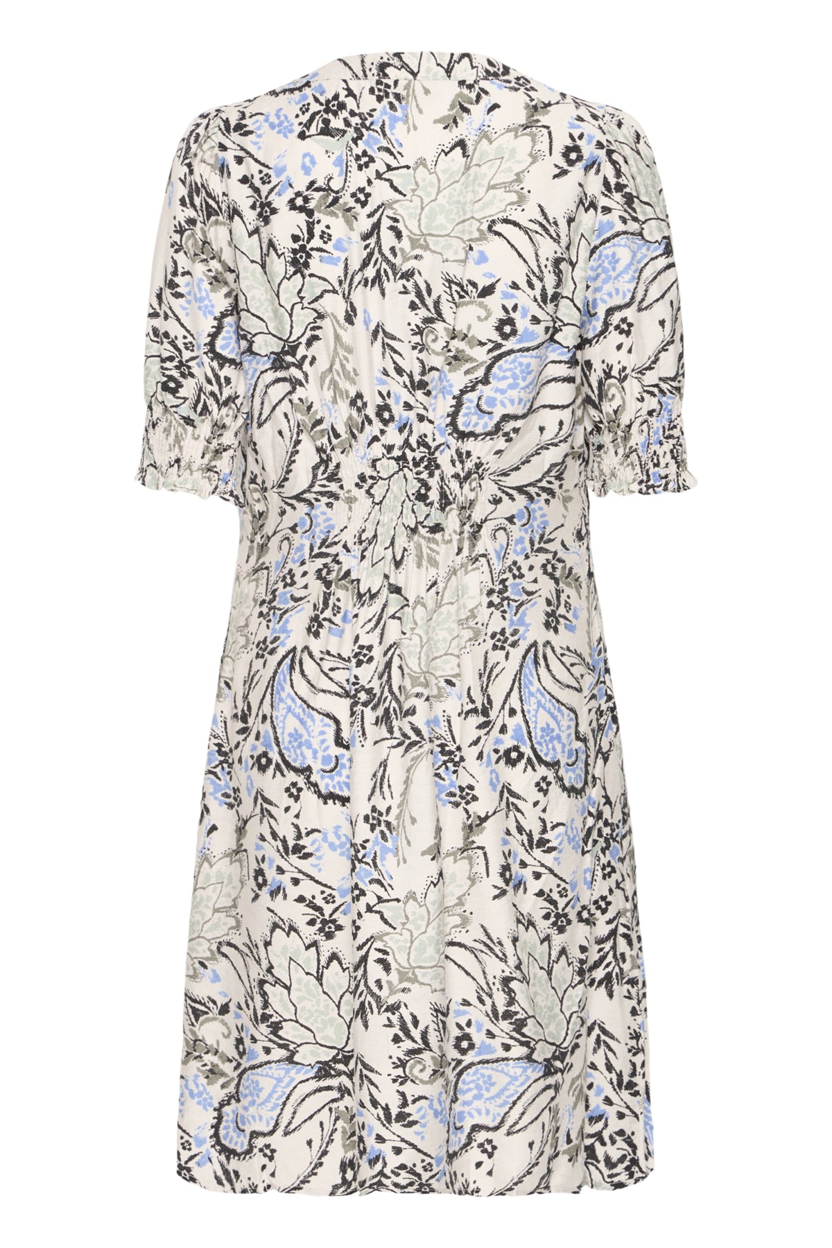 Fransa FRARIANA DRESS 18, Femi Bouquet Gray Morning