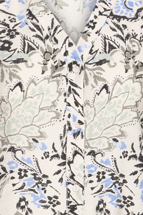 Fransa FRARIANA DRESS 18, Femi Bouquet Gray Morning
