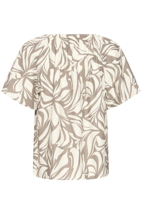 Fransa FRARIANA BLOUSE 16,  Floral Reverie M. Trail / Brown