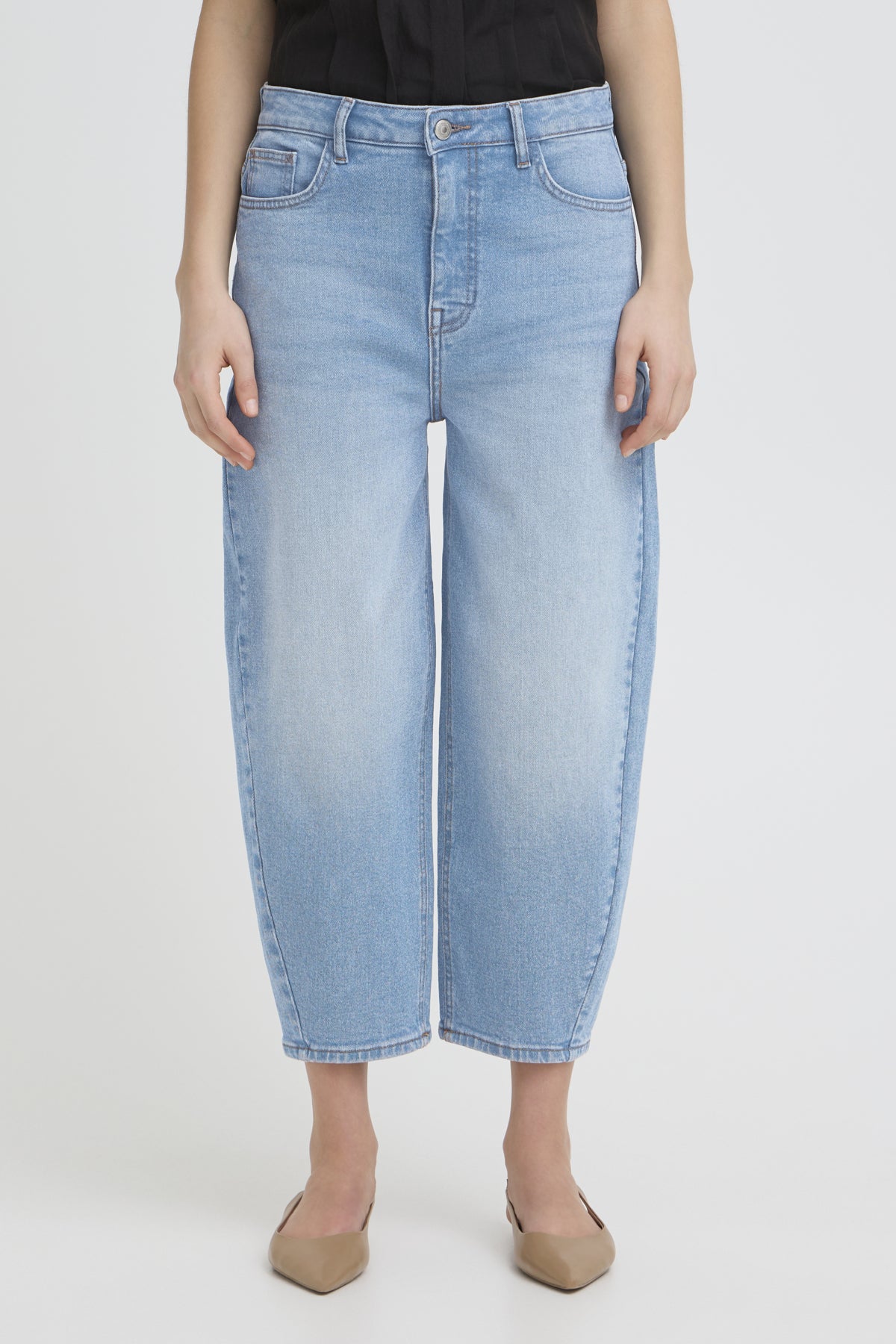 Fransa FRLORELEI JEANS 3, Mid Blue denim