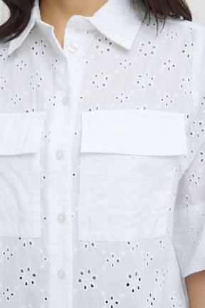 Fransa FRBLAIR SHIRT 1, Whisper White