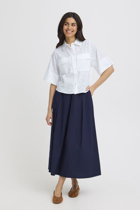 Fransa FRBLAIR SHIRT 1, Whisper White